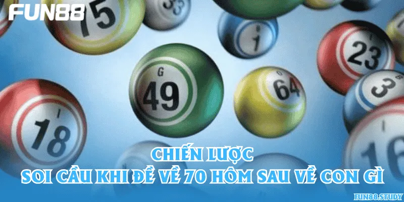 Chiến lược soi cầu khi đề về 70 hôm sau về con gì