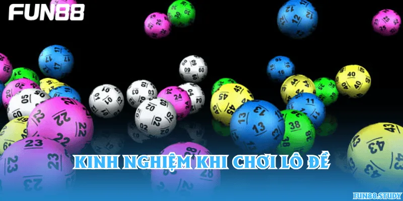 Kinh nghiệm khi chơi lô đề